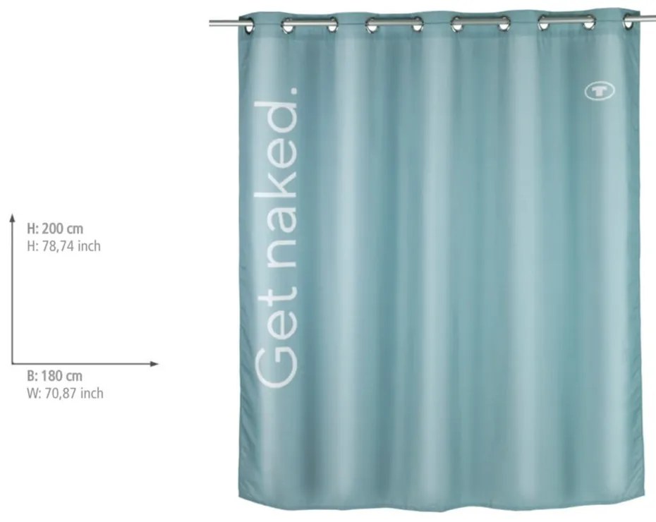 Sprchový záves 180x200 cm Tom Tailor Get Naked – Wenko
