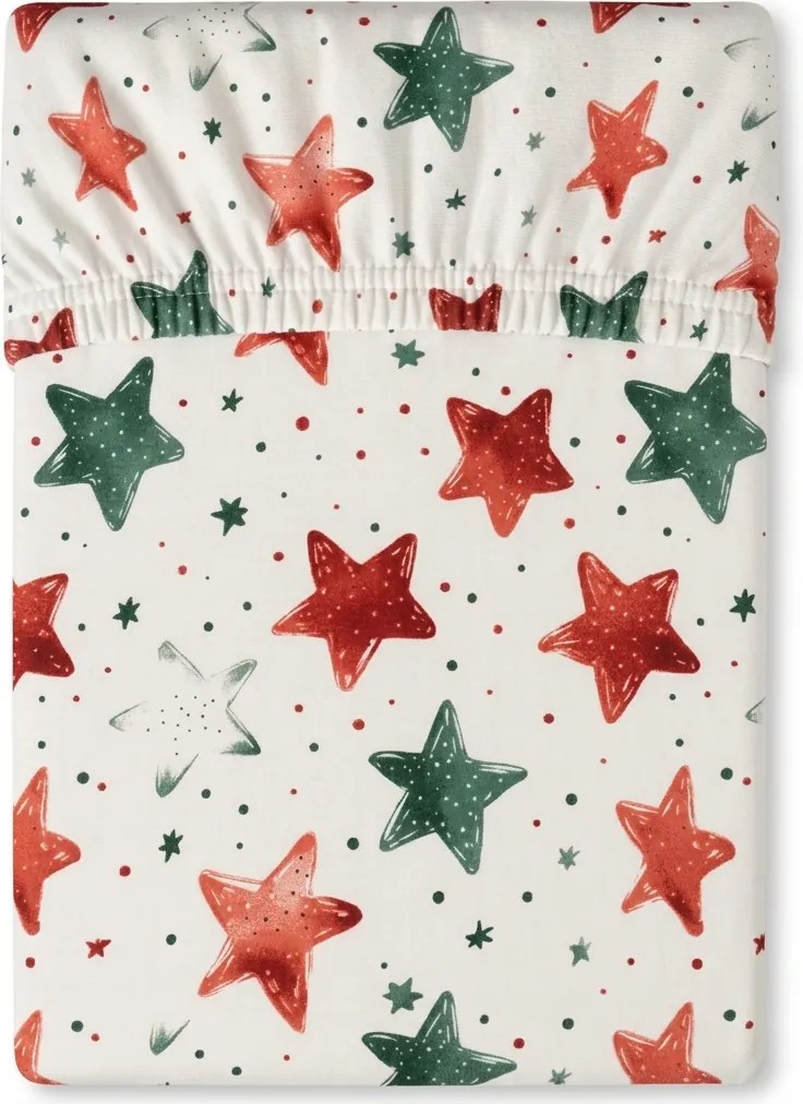Plachta z mikrovlákna COLORFUL STARS farebné 180x200 cm