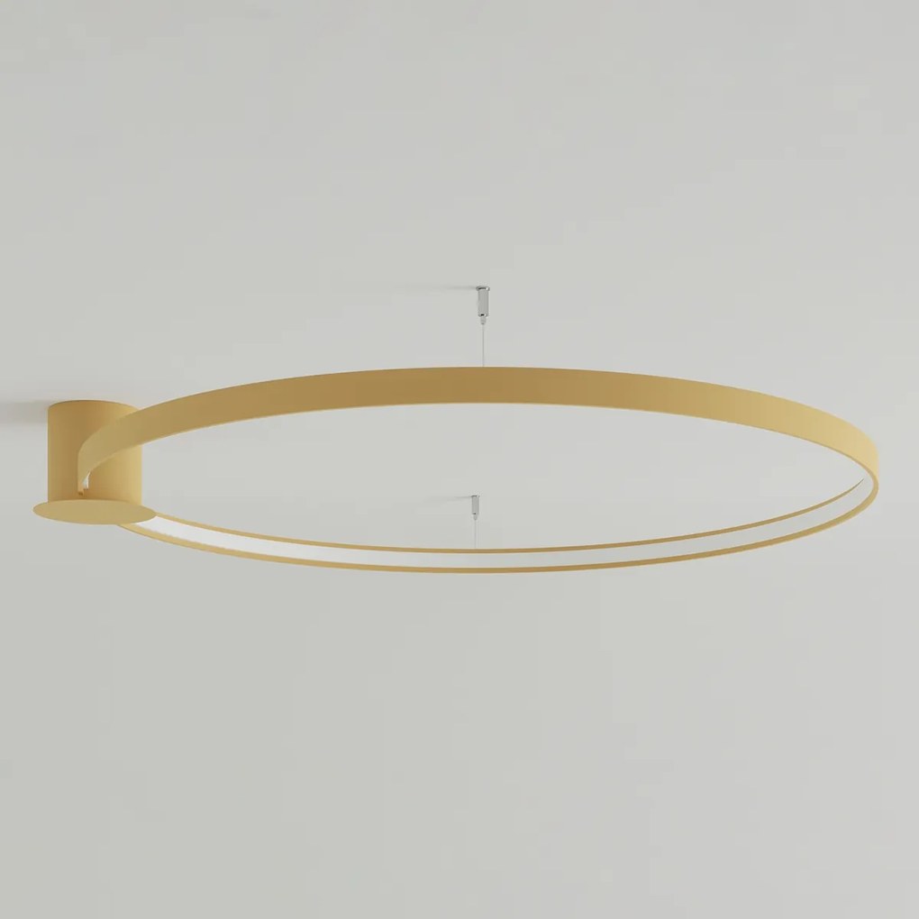 Sollux Stropné svietidlo RIO 110 golden LED 3000K