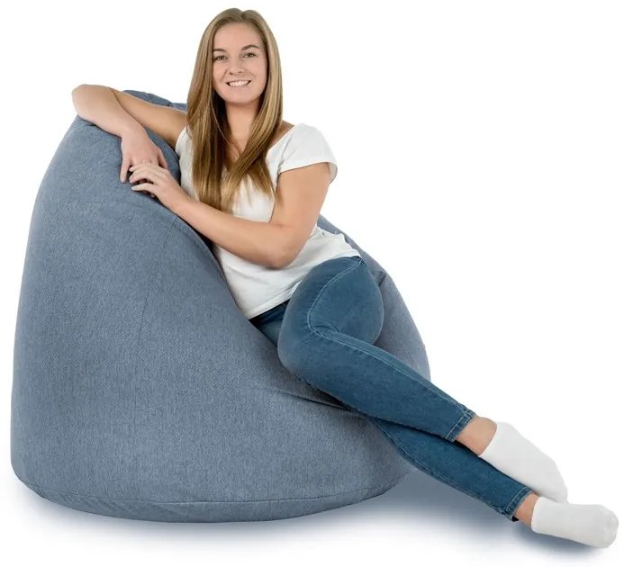 Sedací vak Bag Sako XXL Balance Recycling Farba: Tyrkysový
