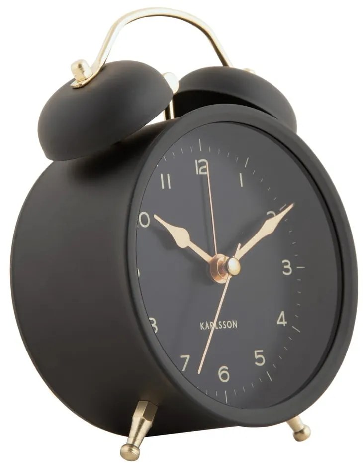 Budík ø 10 cm Classic Twin Bell – Karlsson