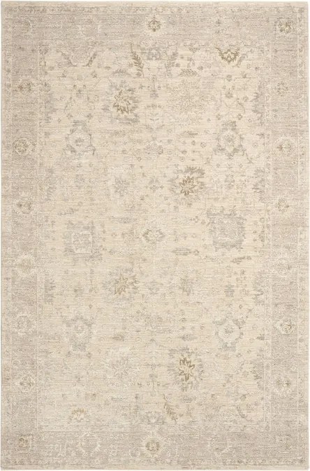 Koberec MOONLIT slonia kosť / sivý