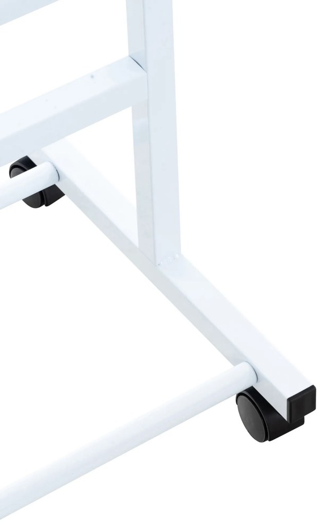 Stojace zrkadlo Evoir - 151x39x39 cm - Biela