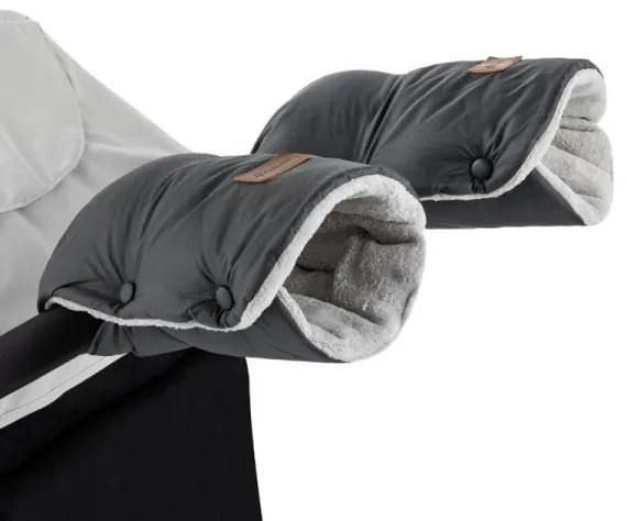 PETITE&MARS - SADA Detský fusak 3v1 JIBOT + rukávniky na kočiar JASIE šedá