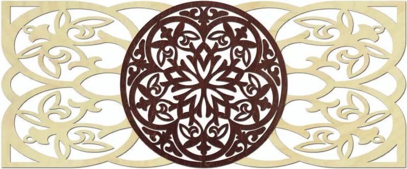 SENTOP | Elegantná mandala na stenu, skvelý doplnok interiéru I SENTOP PR0313-A