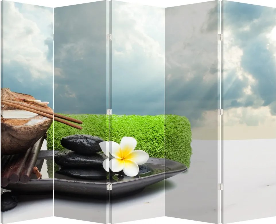 Paraván - Spa and relax (210x170 cm)