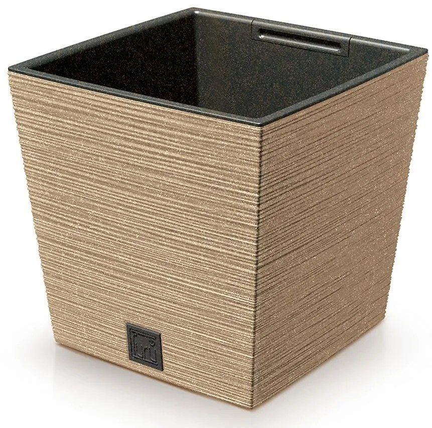 Kvetináč Furu štvorec  Low Eco Wood 240 – natura eco