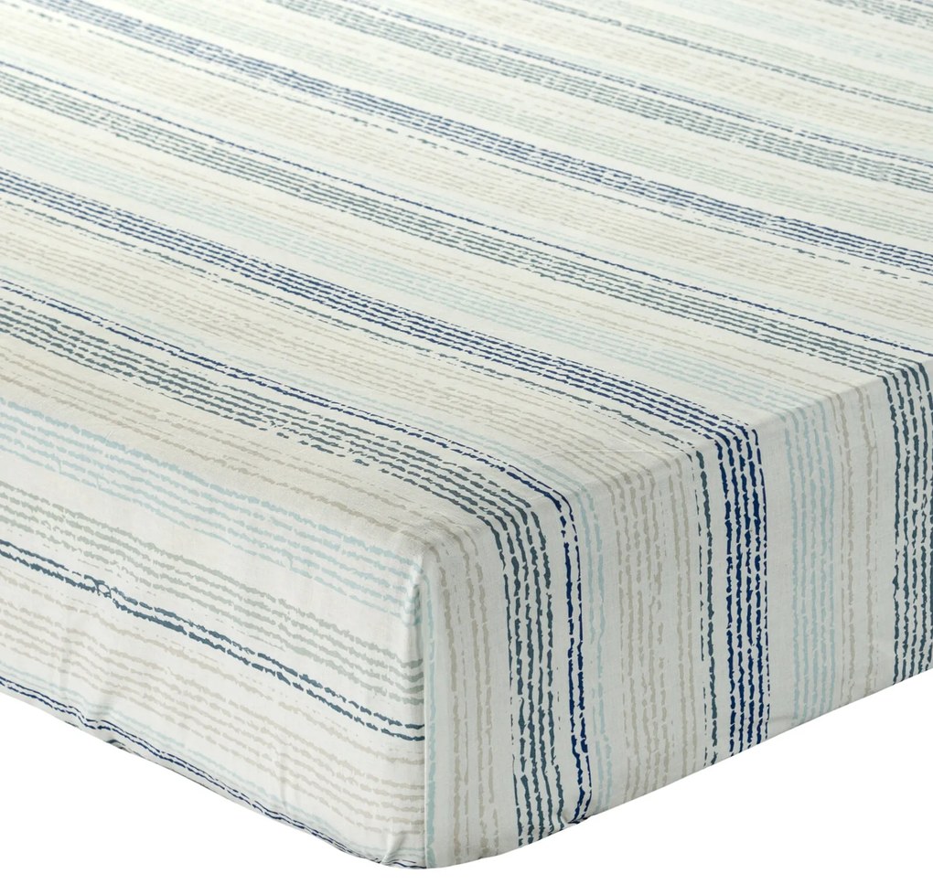 MAKOSATÉNOVÉ PRESTIERADLO S GUMOU PRINT 100X200X30 CM VZOROVANÁ