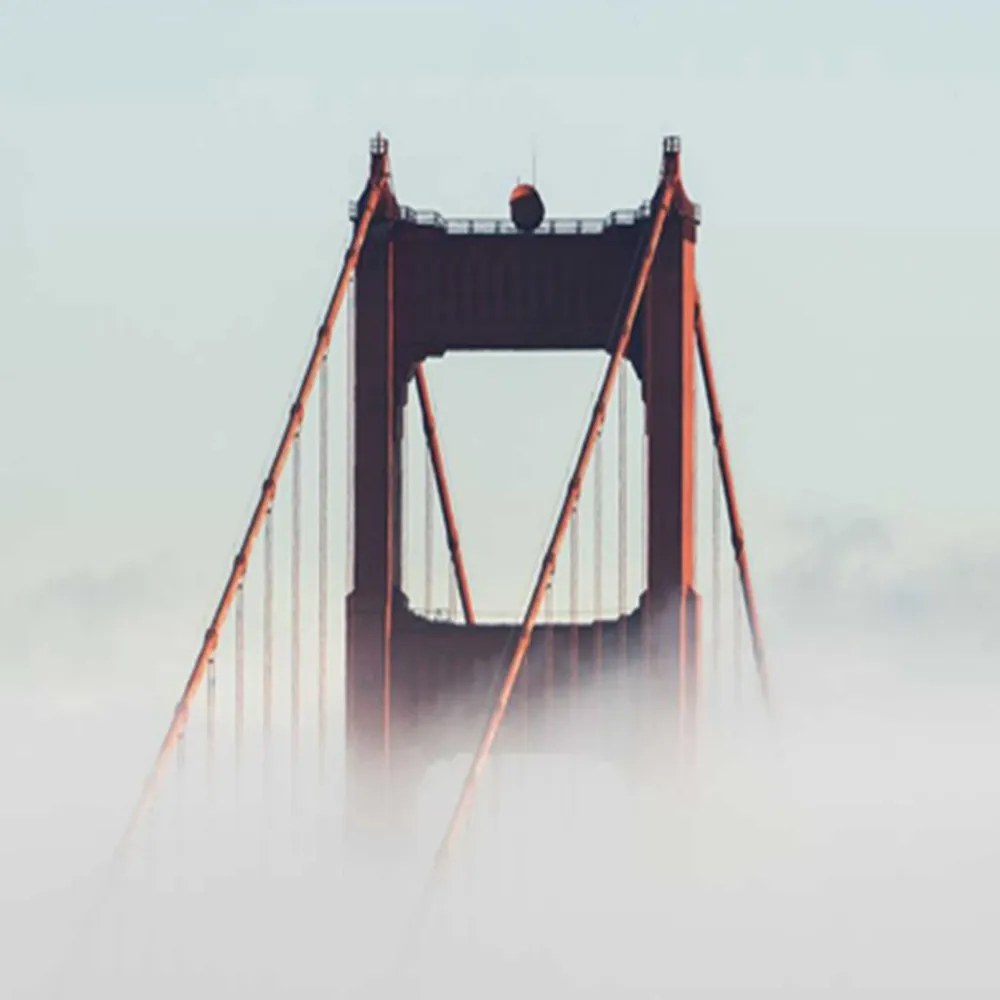 Gario Paraván Bridge in the Clouds Rozmery: 180 x 170 cm, Prevedenie: Otočný paraván 360°