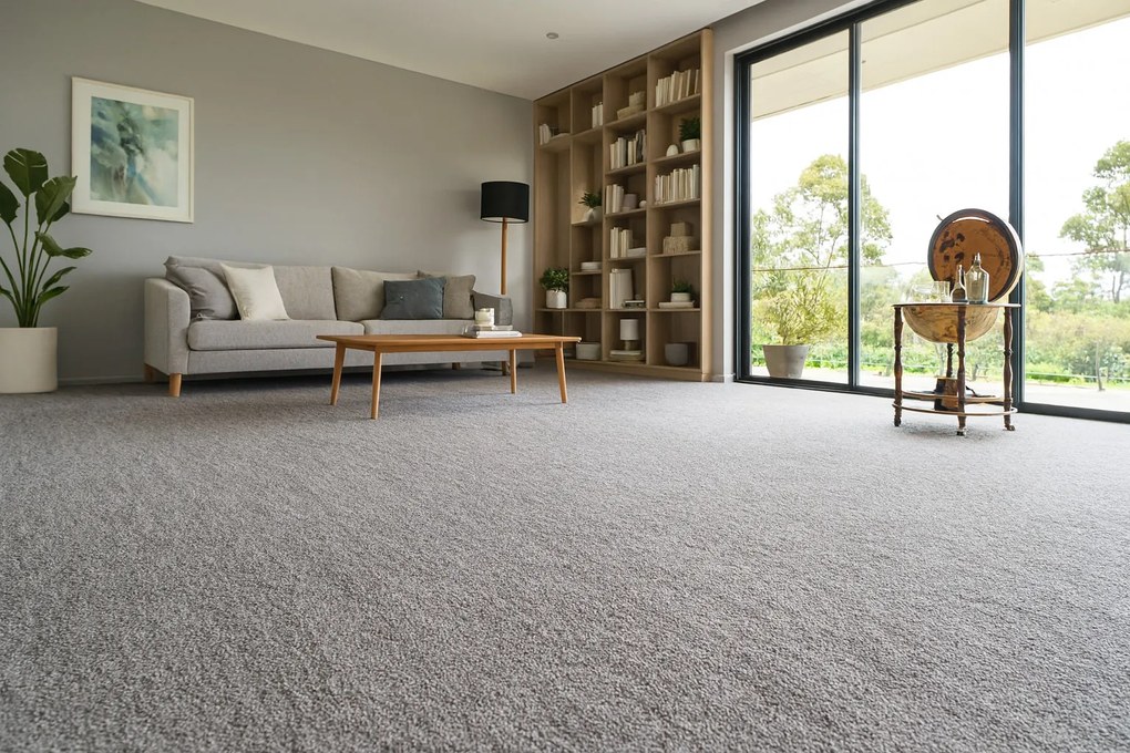 Koberec metráž Leon 39144 Šedý, na mieru, šíře 3m,4m, šedá, filc, chodba / predsieň, Spoltex