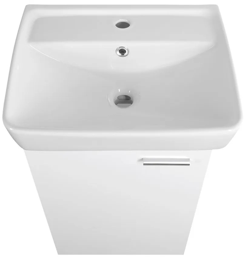 Aqualine Aqualine, ZOJA umývadlová skrinka 41,5x63x37,6 cm, biela, 56372