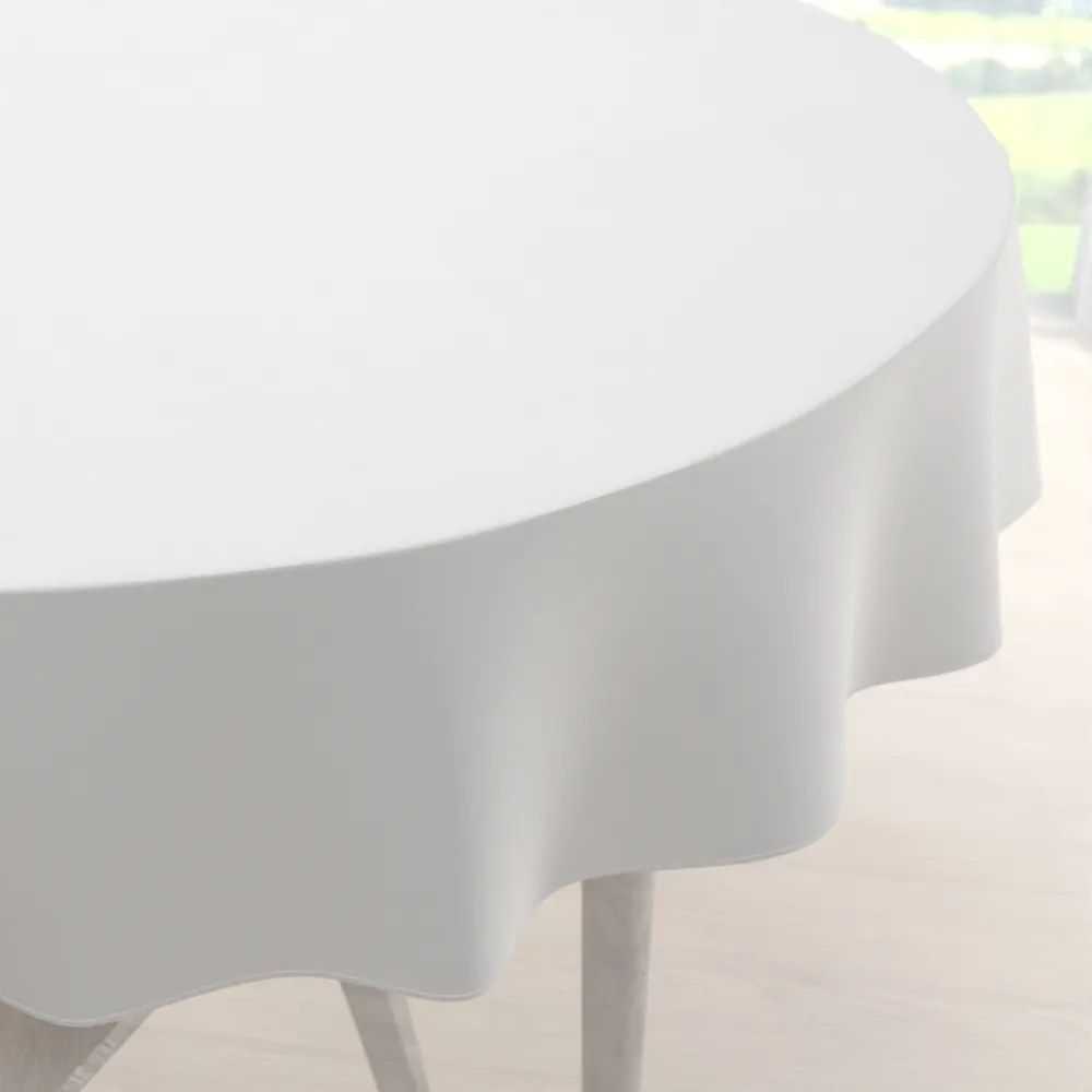 Biante Teflónový okrúhly obrus TF-004 Biely Ø 70 cm