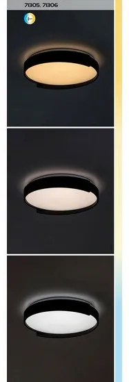 Rabalux 71305 dizajnové stropné funkčné LED svietidlo Laleh, 24W, 1500lm, pr. 40 cm
