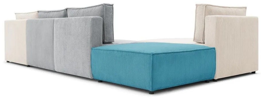 Menčestrová rohová pohovka (variabilná) Nihad modular – Bobochic Paris