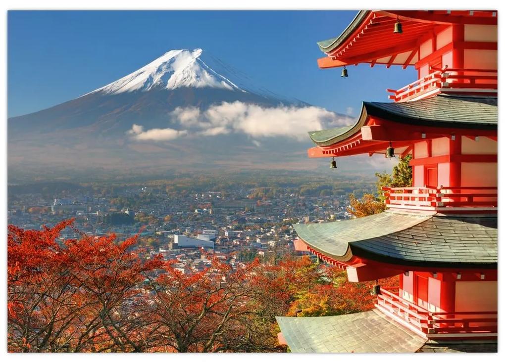 Hora Fuji - moderný obraz