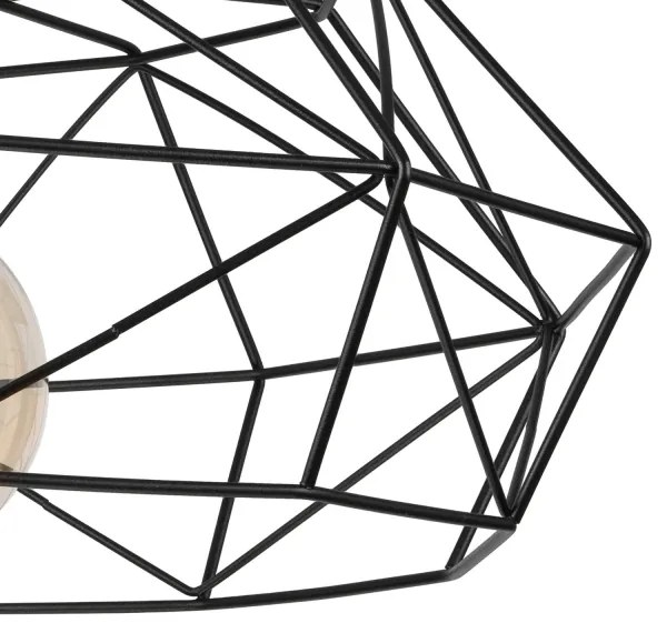 Brilagi - Stropné svietidlo WOODY BASKET 1xE27/60W/230V dub orech