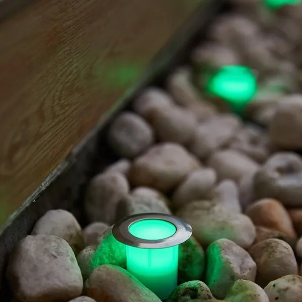 Immax NEO 07905L - LED RGB Stmievateľné solárne svietidlo 8xLED/0,25W/5V IP65 Tuya