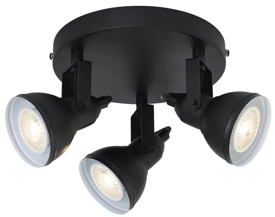 Moderné svietidlo SearchLight FOCUS black 1543BK