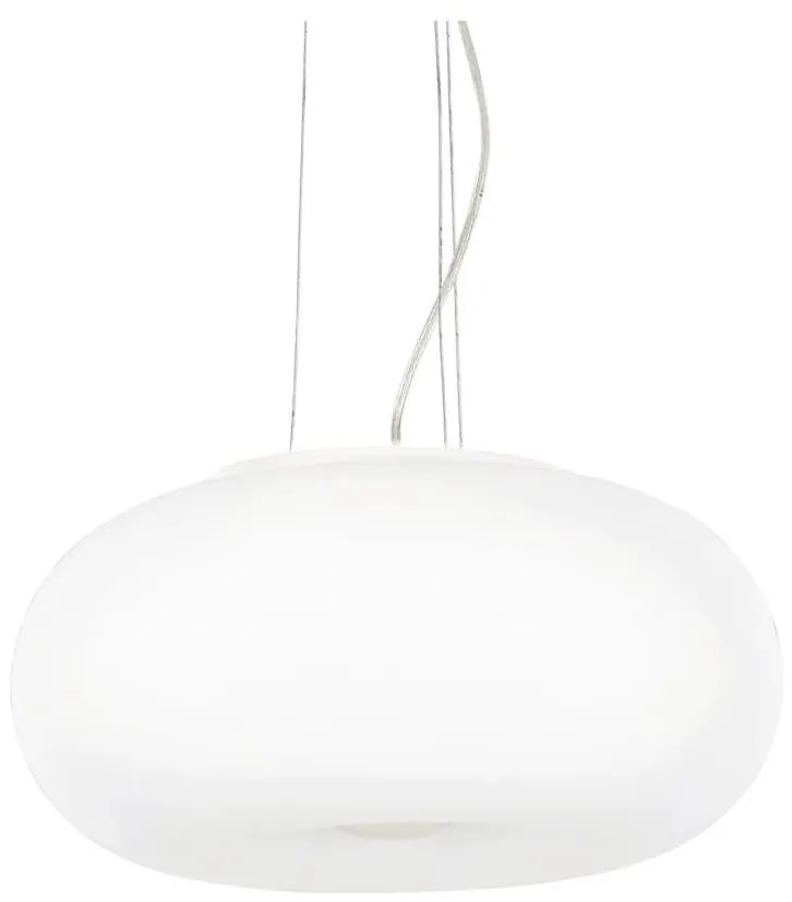 Ideal Lux - Luster na lanku ULISSE 3xE27/60W/230V pr. 52 cm biela