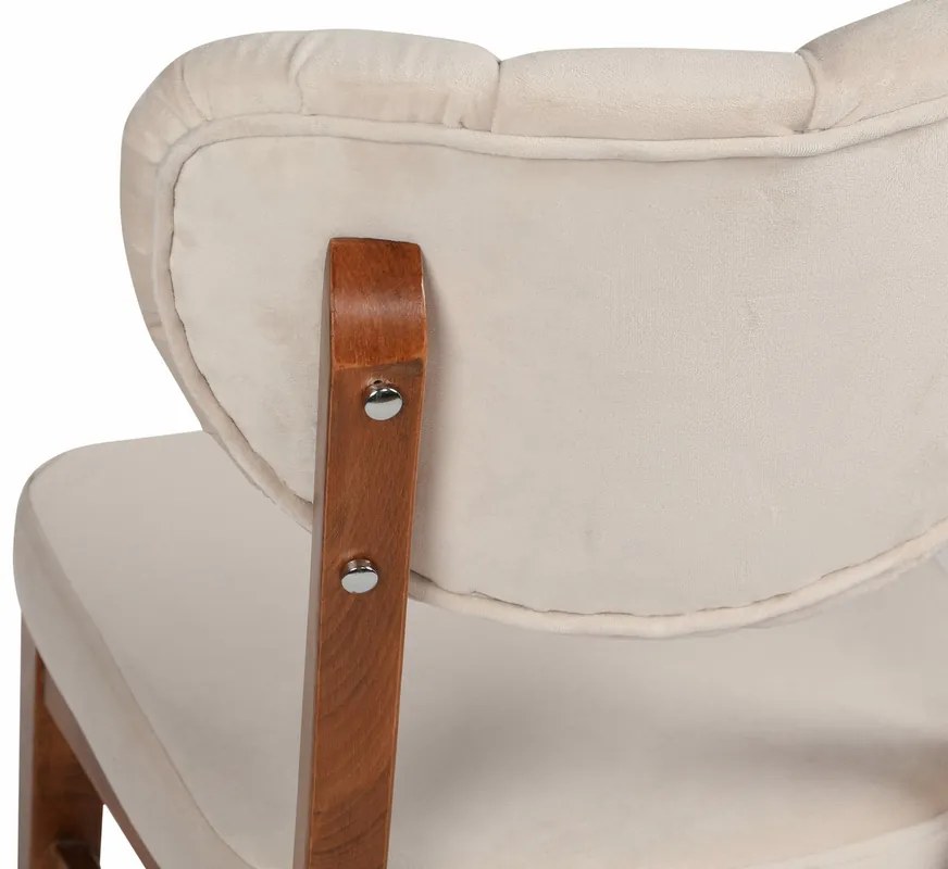 Sada jedálenských stoličiek Elma Beige, 2 ks