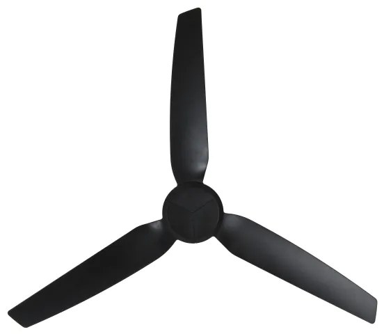 Lucci air 21616349 - Stropný ventilátor POLIS IP55 čierna + diaľkové ovládanie