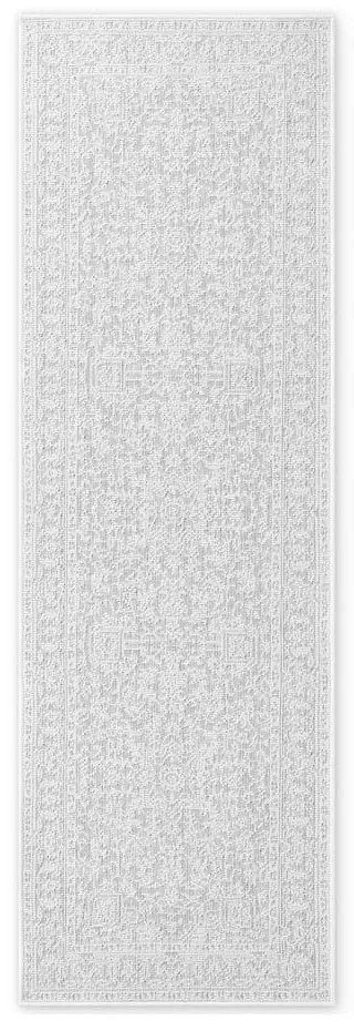Vnútorný a vonkajší behúň v sivej a slonovinovej farbe 80x250 cm Duet Kona – NORTHRUGS