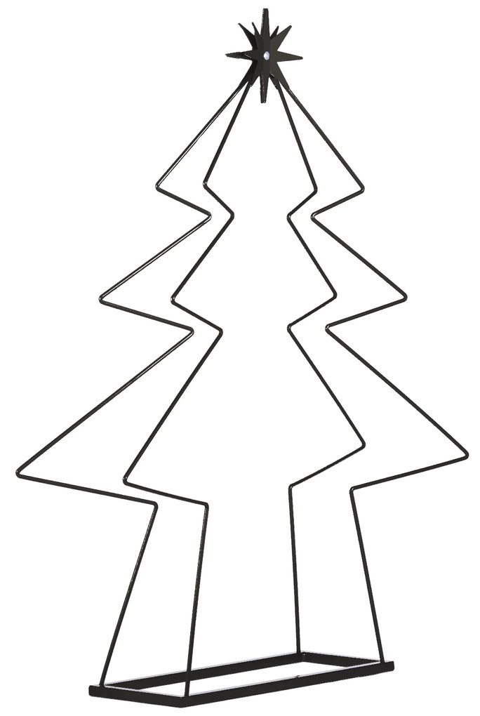 Kovový stromeček Multi Farba: čierna T113-CERNA