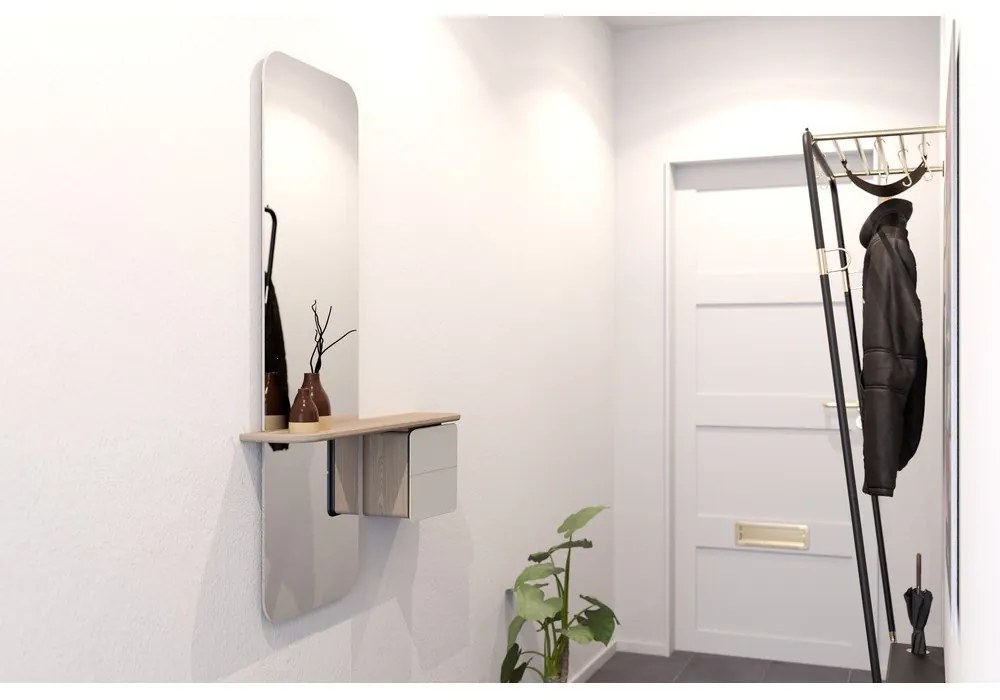 Čierna kovová predsieňová zostava Lean On Me – UMAGE