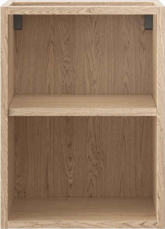 Mexen Box-A, otvorená skrinka s policou 35 cm, dub, 91AX2-0350-470-0-81
