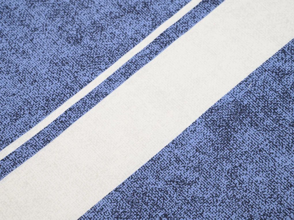 Obliečky z Renforcé bavlny BLUE LINE modré Rozmer obliečky: 70 x 90 cm | 140 x 200 cm