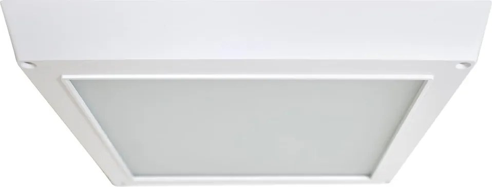 Stropné LED svietidlo Evora Square, 1x LED 20w, 6000k, w