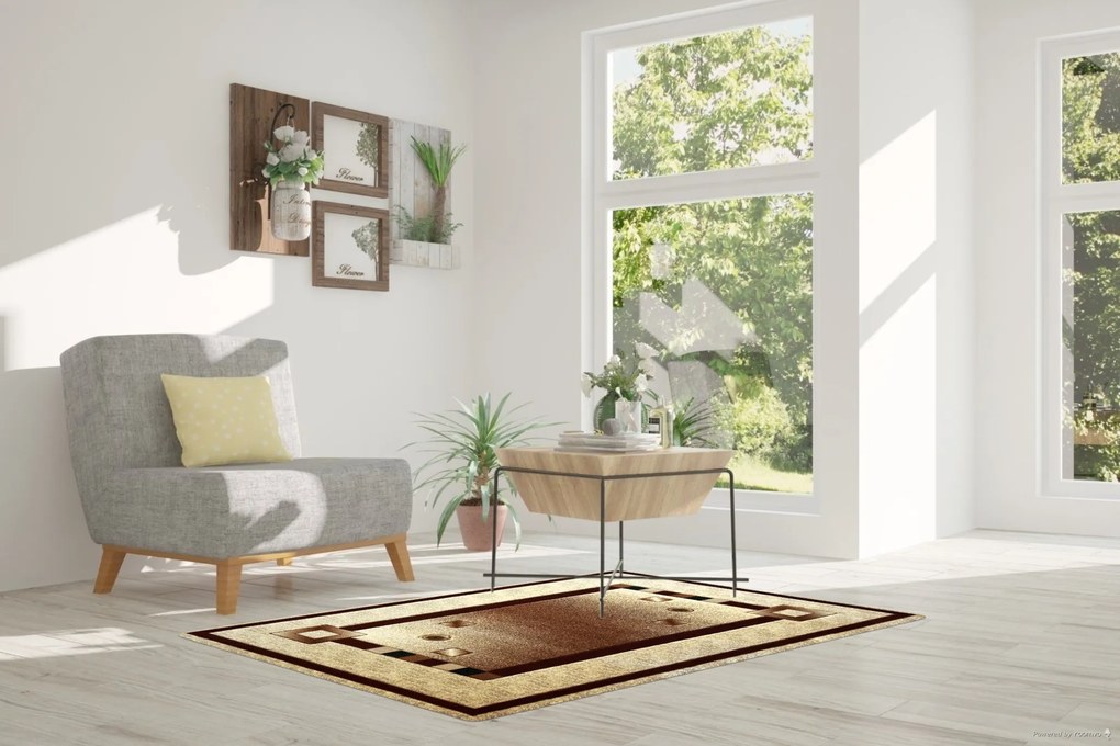 Berfin Dywany, Kusový koberec Adora 5440 K (Cream), 60x90, hnedá, obývacia izba