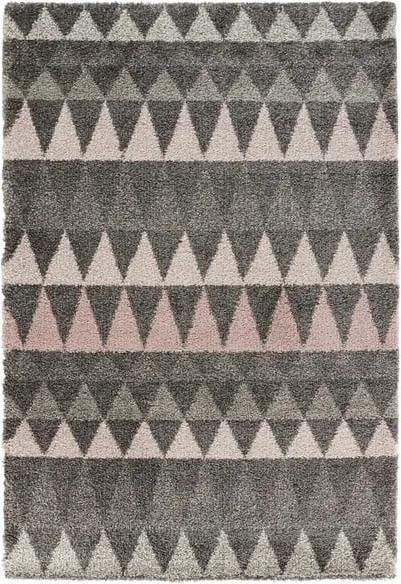 Tmavosivý koberec Mint Rugs Allure Grey, 80 × 150 cm