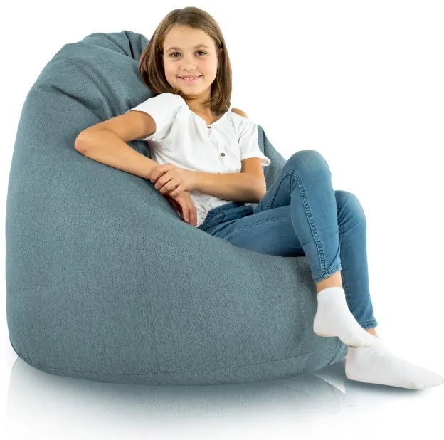 Sedací vak SAKO melanž tyrkysový