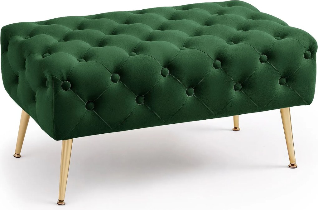 Taburet Madrid zelený