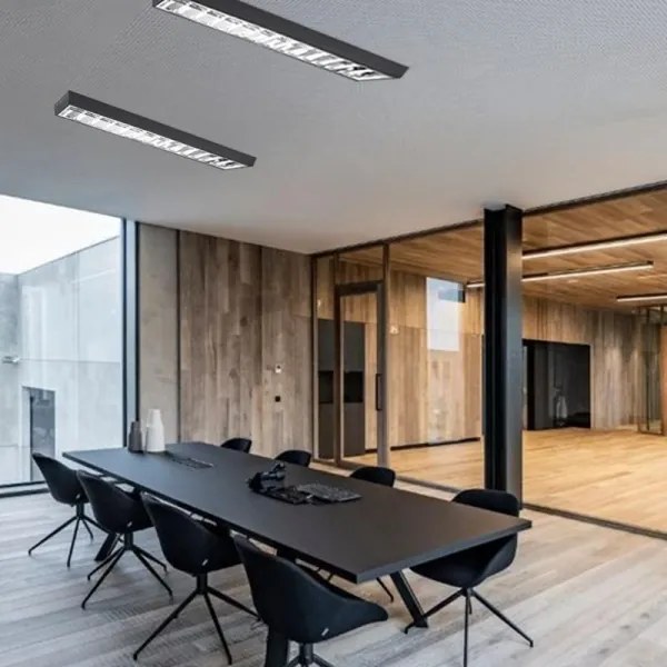 Žiarivkové svietidlo T8 2xG13/18W/230V 120 cm čierna