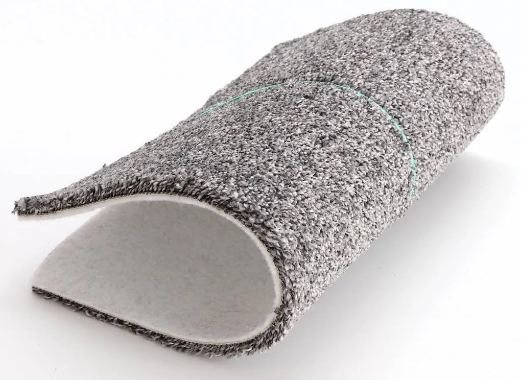 Betap, Koberec metráž Dalesman 77, na mieru, šíře 4m,5m, šedá, filc, obývacia izba