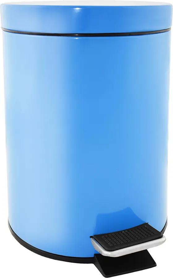 SEPIO Odpadkový kôš s pedálom 3 l. modrý 17x17x26 cm
