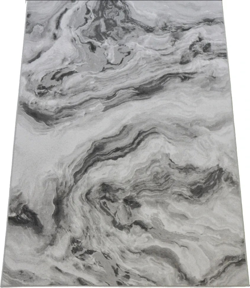 BE Koberec Accra 6506 Grey – sivý obdĺžnikový Rozmer: 60x100 cm