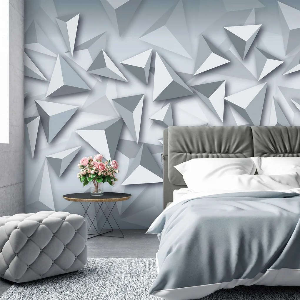 Fototapeta - Trojuholník 3D (254x184 cm)