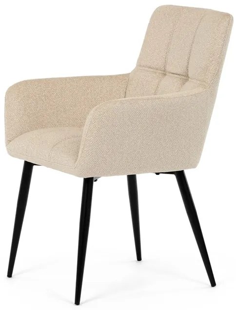 Autronic BONTEC Jedálenská stolička, béžová, látka, DCH-P3146 CRM2 Farba: Béžová