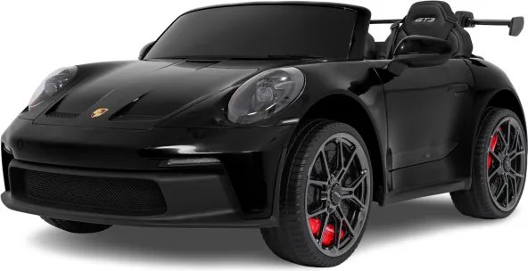 Elektrické autíčko Porsche 911 GT3 pretekárske čierne