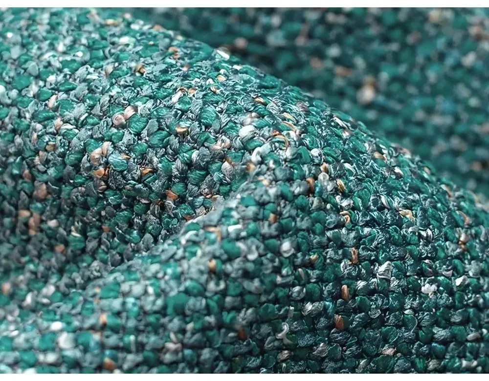 Tyrkysovomodrá modulárna rohová pohovka (variabilná) Kalai – Makamii