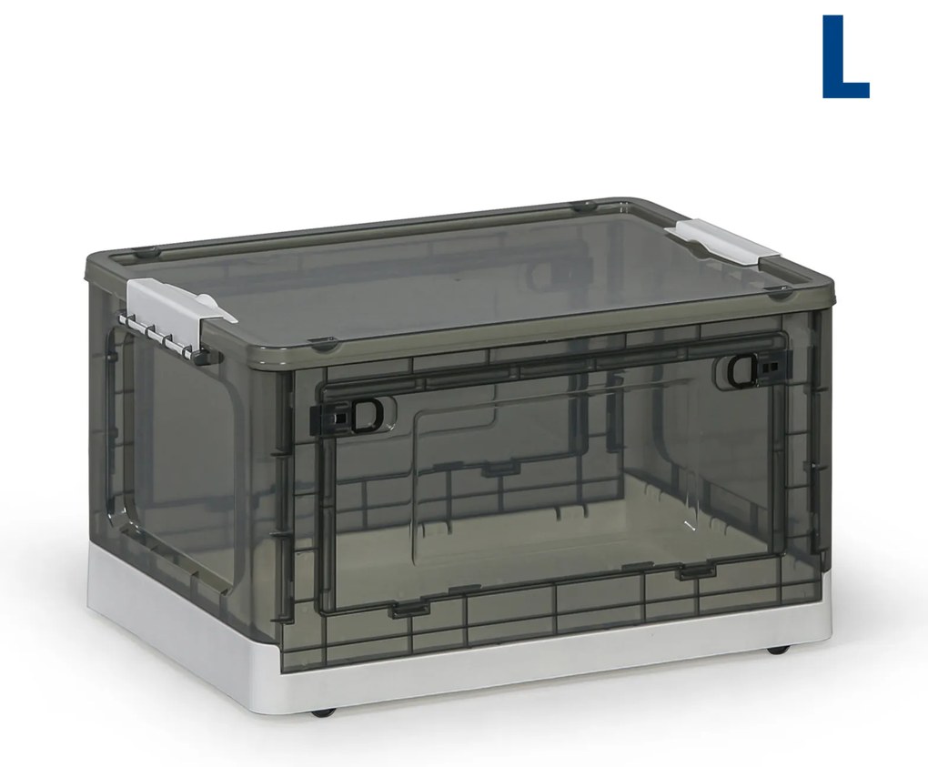 Skladací úložný regálový box L 43 l, 515×360×295 mm