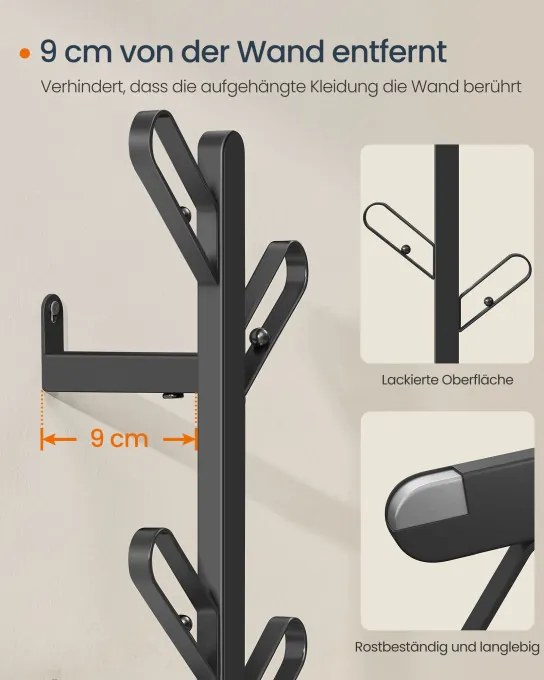 Set dvoch nástenných vešiakov RCR036B01