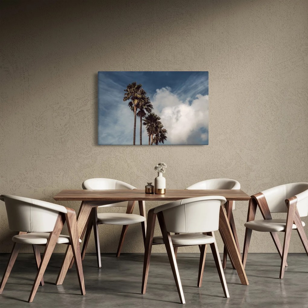 Obraz - Palmová dráma (90x60 cm)