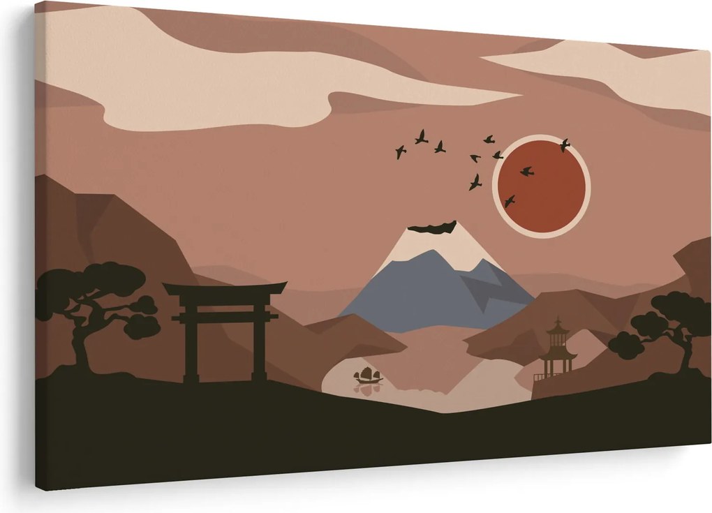 Obraz - Japonsko N⁰1 (90x60 cm)
