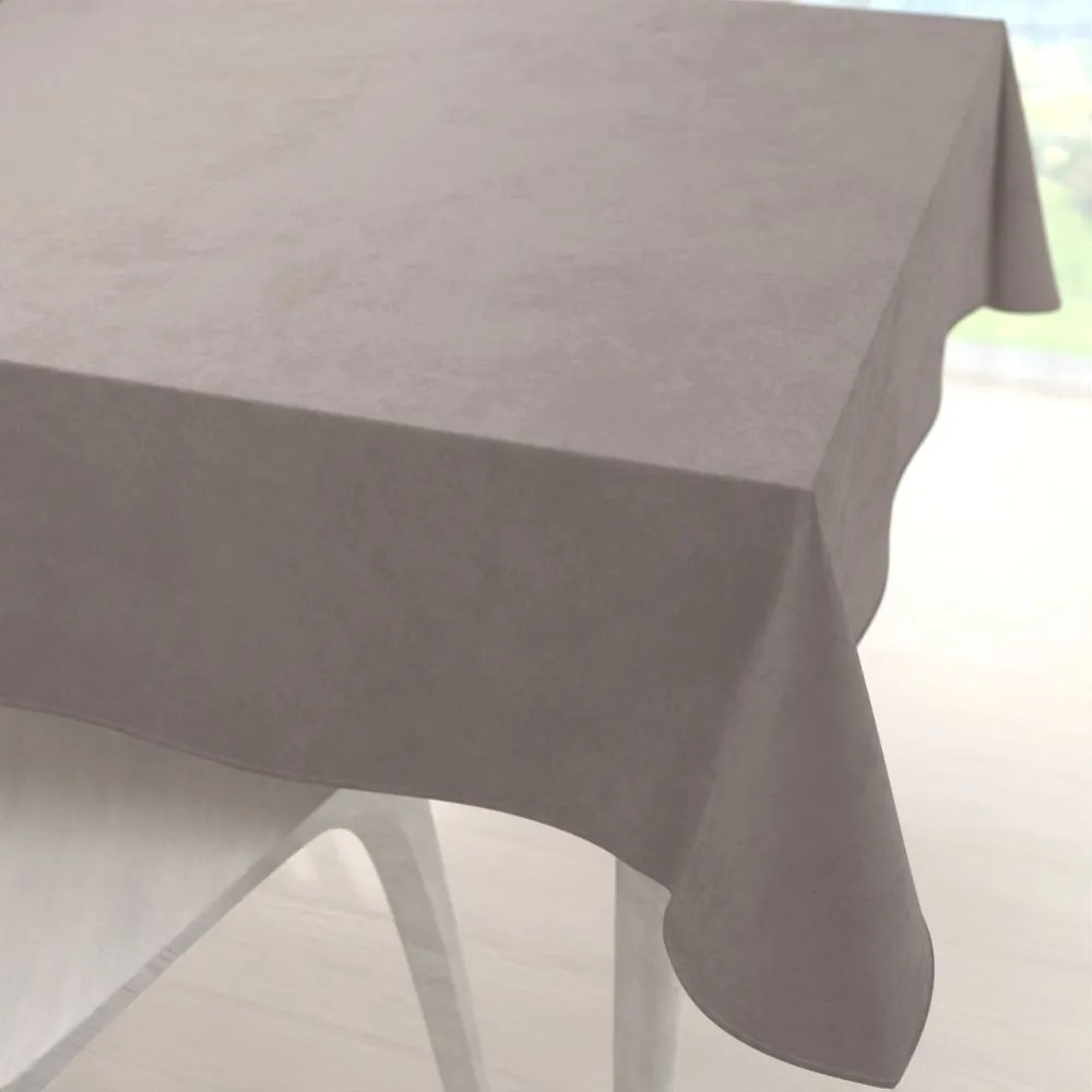 Biante Zamatový štvorcový obrus Velvet Prémium SVP-015 Latte 50x50 cm