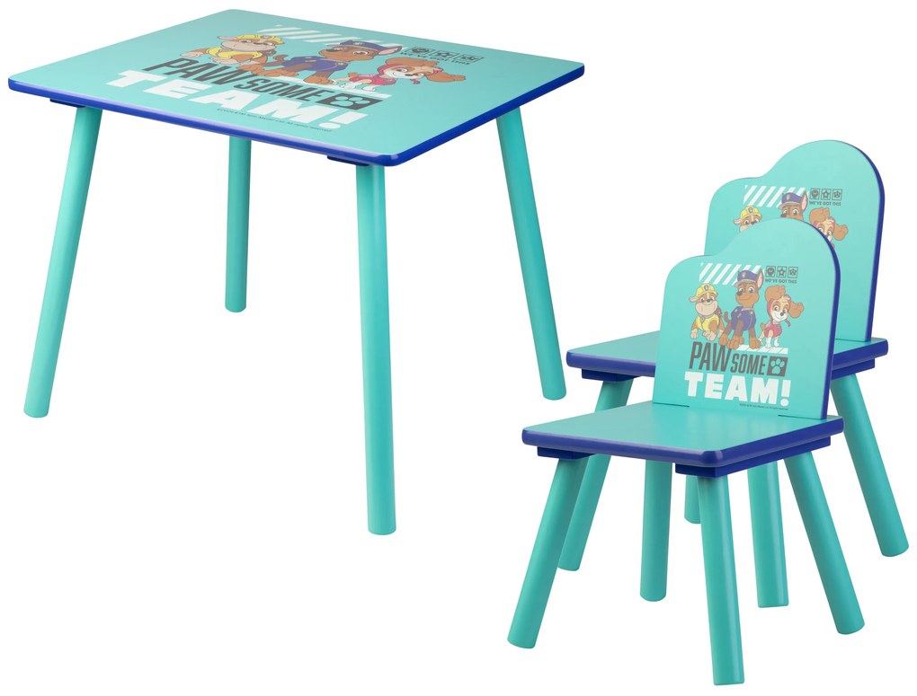 Detský stolík so stoličkami Labková Patrola  (100378030)