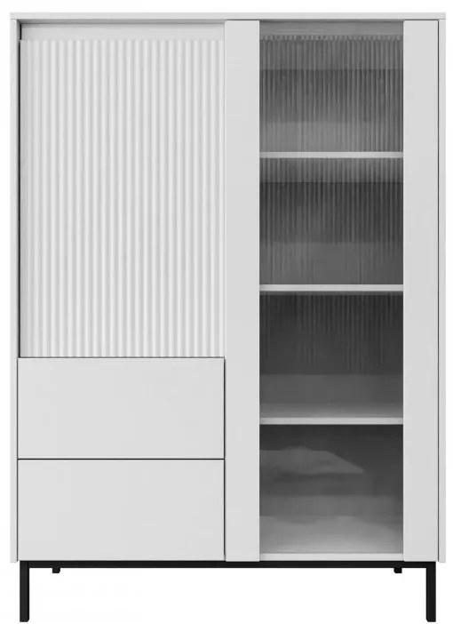 Vitrína Samker 2D2S, Farby: biela